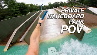 PRIVATE WAKEBOARD PARK POV | Graeme Burress @ The Levee