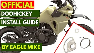 KLR650 Doohickey & Torsion Spring Install (official Eagle Mike version) (incl. 2022 model)