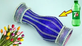 Best Out Of Waste Flower Vase Out Of Waste Plastic Bottle | Stunning DIY Flower Vase Ideas For Home