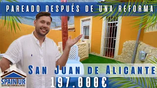 COMPRAR CASA PAREADA REFORMADA EN SAN JUEN DE ALICANTE | ESPAÑA | SPAINTUR | SA1241| 197.000 Euros