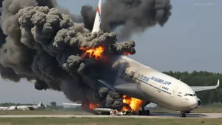 13 Minutes Ago! Russian An-124 Plane Carrying Russian President and Minister Explodes in the Air