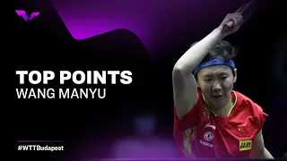 Wang Manyu's Top Points 🇨🇳 | 2022 European Summer Series