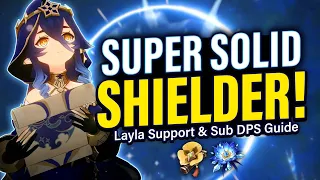 LAYLA REVIEW & GUIDE: How to Play, Best Support & DPS Builds, Team Comps | Genshin Impact 3.2