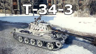 World of Tanks T-34-3 - 8 Kill  6,9K Damage