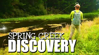 Spring Creek Discovery - Using Google Earth to Discover Spring Creeks & Solid Rainbow & Brown Trout