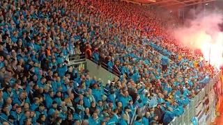 Fans Chemnitzer FC - Erzgebirge Aue 3:0 Hooligans Ultras Tor Chemnitz Bundesliga Sachsenpokal Sexy