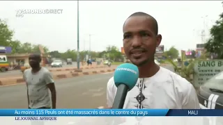 Mali : Au moins 115 morts dans un massacre dans le centre du pays