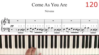 Come  As You Are - Nirvana - 120 - Piano Easy