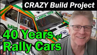 This guy is building a history of rally - in 1:24 scale!