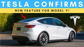 Tesla Confirms New Feature For Model Y & More Updates!