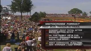 JS VS RC REDBUD  2007 AMA Motocross PT 1