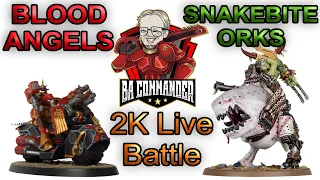 Battle Report - Blood Angels vs Snakebites Orks (2k)