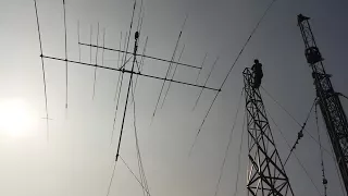 HAM RADIO TOWER INSTALLATION