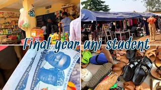 week in the life of a unilorin student | trade fair | cash scarcity | shopping | attending lectures