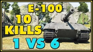 World of Tanks | E-100 - 10 Kills - 8.4K Damage