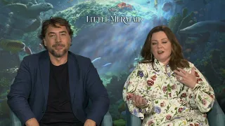 Melissa McCarthy & Javier Bardem: Behind the Villainy of 'The Little Mermaid' Live-Action Interview