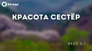 Красота сестёр. Валл А.Г. Проповеди МСЦ ЕХБ