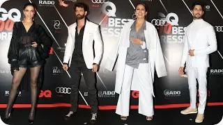 GQ Best Dressed 2018 Red Carpet | FULL HD VIDEO | Deepika Padukone, Hrithik Roshan, Sidharth