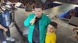 Leonardo Batera 9anos tocando com Banda Som e Louvor