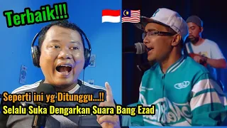 Bunga-Exists By Ezad Lazim | Suara yg Selalu Disukai |🇮🇩Reaction