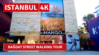 Istanbul Bağdat Street Walking Tour 10 November 2021|4k UHD 60fps