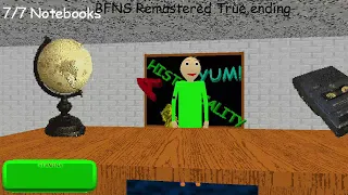 Baldi's Fun New School Remastered (TRUE ENDING)