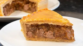 Steak & Onion Pie, The best.