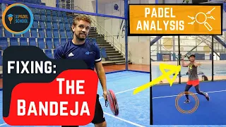 Correcting The BANDEJA - Padel Analysis