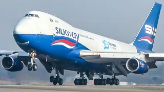 60 MINUTES PURE AVIATION - Boeing 747 ONLY! - B747 Mix of YEAR 2023 (4K)