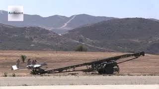 RQ-7 Shadow UAV - Pneumatic Launch, Landing