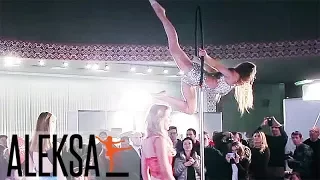 Pole Dance (Пол Дэнс) - дни моды Antvan - Наталья Семкина - танец на пилоне - Aleksa Studio