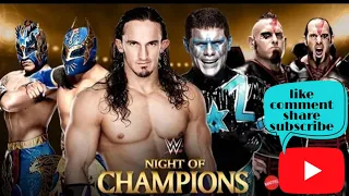 WWE Night Of Champions Preview Neville & Lucha Dragons VS Cosmic Wasteland