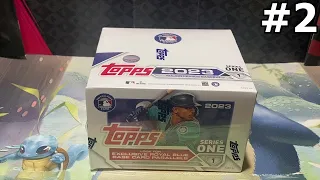 *Top Rookie Parallel Pulled* 2023 Topps Series 1 Retail Box Opening