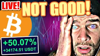 LIVE!! *BITCOIN* THIS IS NOT GOOD!!!!!!! (250,000.00 BTC SHORT!)