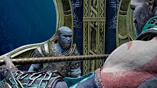 Kratos Shows Brok Respect & Kneels Scene - God of War 5 Ragnarok PS5 (4K 60FPS)