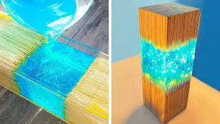 Awesome Epoxy Resin Crafts That Will Amaze You || Cool DIY Crafts By Wood Mood