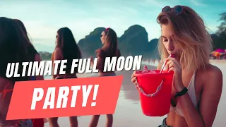 How to Survive the Full Moon Party in Koh Phangan: A Guide to the Craziest Night of Your Life!!