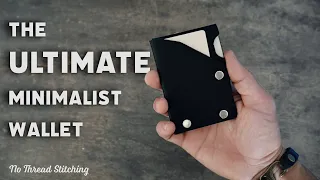The ULTIMATE Minimalist Leather Wallet | EDC