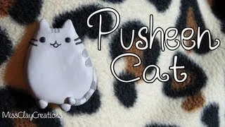 Pusheen Cat tutorial by MissClayCreations