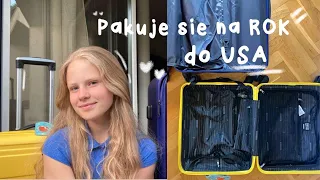 PAKUJĘ SIĘ NA ROK NA WYMIANĘ DO USA•.*🇺🇸