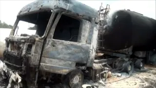 Viele Tote bei Unfall mit Tanklaster