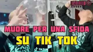 TIKTOKER CINESE FRATELLO TREMILA MUORE IN DIRETTA PER UNA SFIDA SU TIK TOK #fratellotremila #tiktok