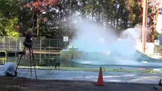 Orion space capsule drop test