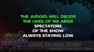 The Winner Takes It All - Abba ( Karaoke Lyrics )