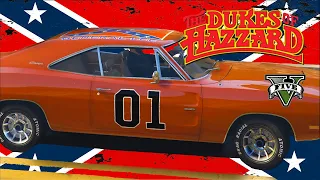 GTA V - Committing Robbery - 1969 Dodge Charger (General Lee)