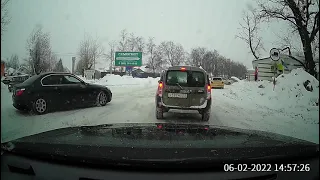 Два лихача в Заокском, жаль, что не встретились...