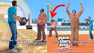 What Happens If Tommy Doesn't Kill Gonzalez At The Mission Treacherous Swine Of GTA Vice City?