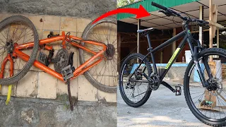 BIKE RESTORATION FROM OLD POLYGON BICYCLE