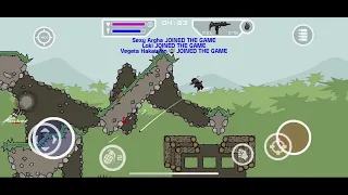 “Unstoppable Mayhem: Mini Militia Gameplay with Dual Gun Spree and Smooth Execution!"