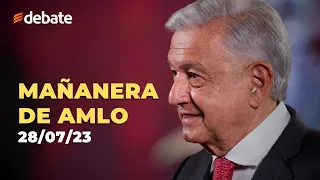 Conferencia mañanera de AMLO Presidente de México del 28 de julio de 2023